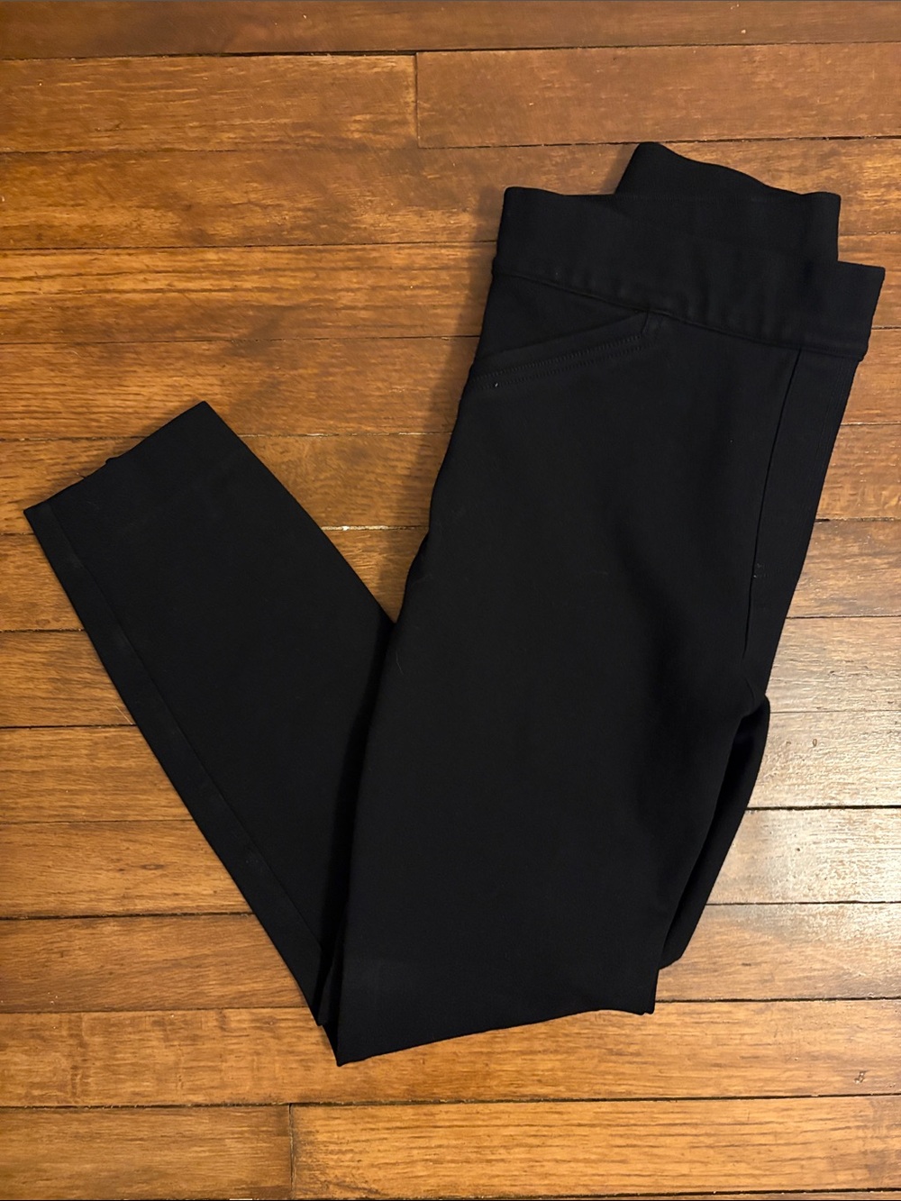 SPANX Medium Reg Length Perfect High Rise Backseam Skinny Ankle Ponte Pants